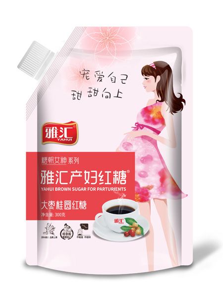 雅匯300g吸嘴袋紅糖-產(chǎn)婦紅糖 